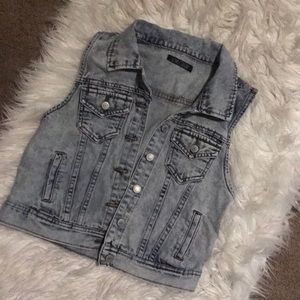 Denim vest